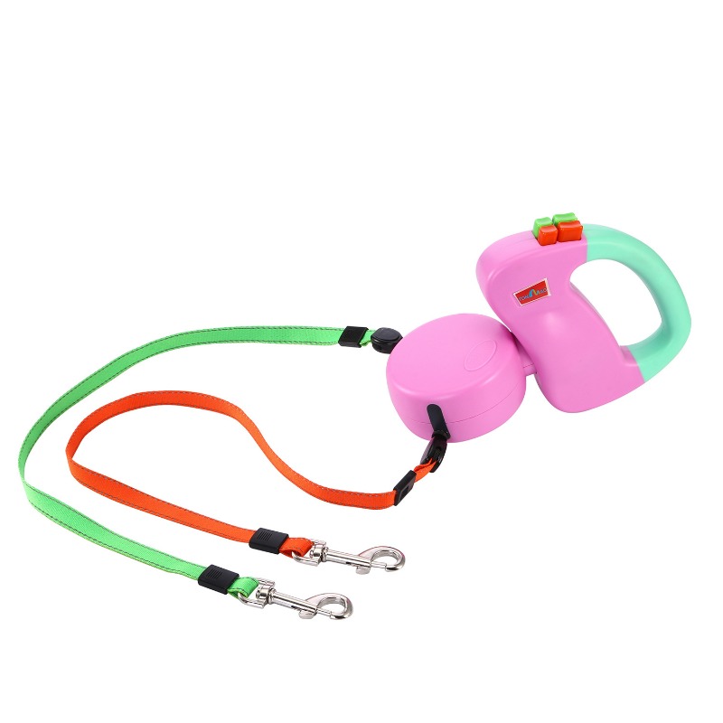 Retractable Dog Leash - 자동 개폐식 리드줄 원 드래그 투