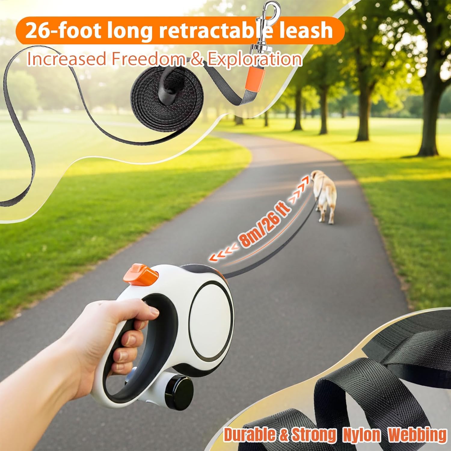 5m 8m 50kg 강아지 목줄 자동줄림줄 룰렛 목걸이 - Retractable Dog Leash 리뷰 및 가격
