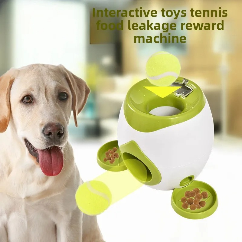 2 in 1 강아지 인터랙티브 장난감 자동 테니스 공  - Pet Supplies Rewards 리뷰 및 가격