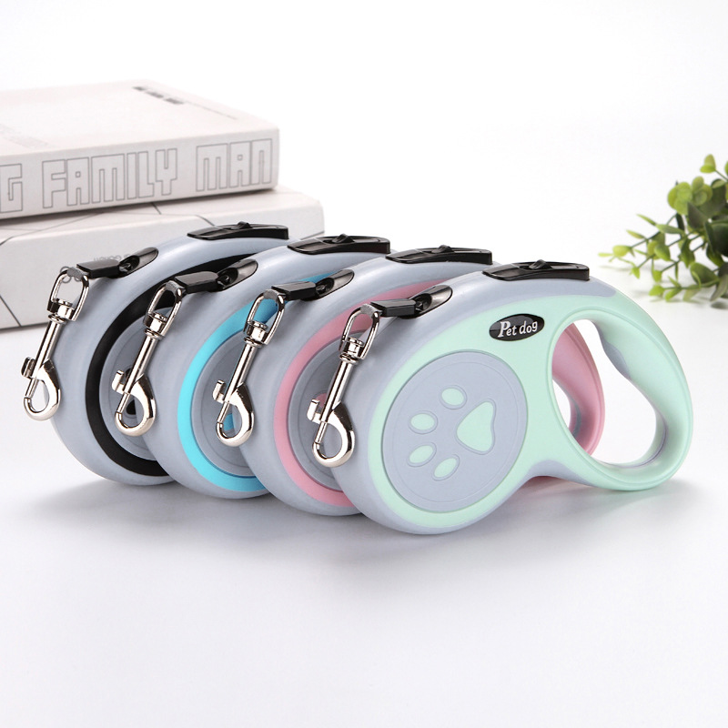 3m 5m 나일론 개 목줄 자동 줄줄이 개폐식 내구성  - Retractable Dog Leash 리뷰 및 가격