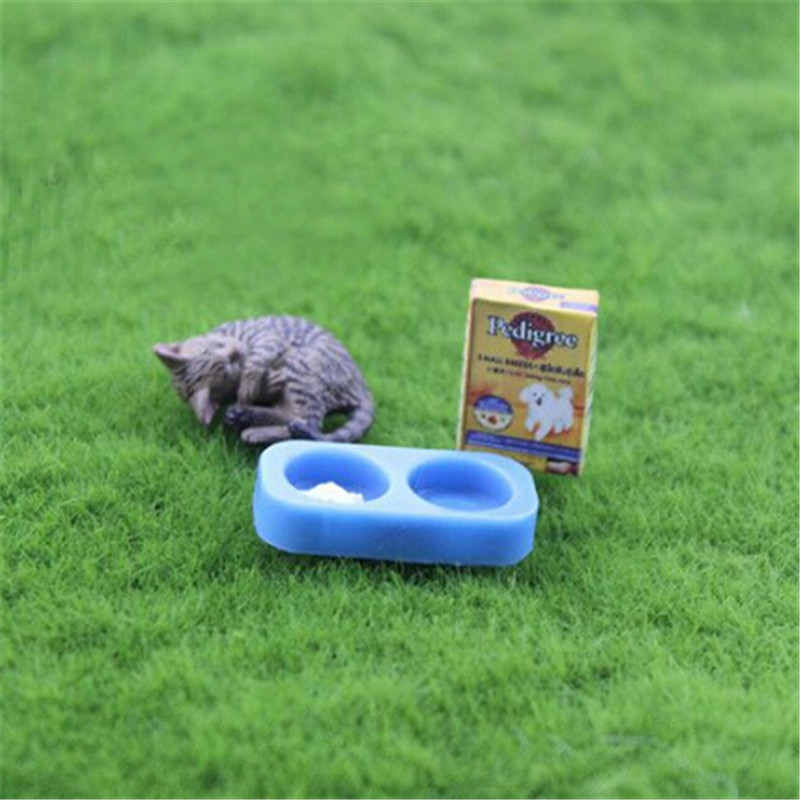 2개/세트 인형집 미니 강아지/고양이 사료통 (사료 트 - Pet Supplies Store 리뷰 및 가격
