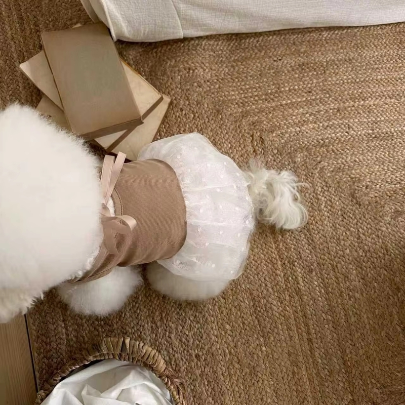 여름 개 옷 통기성 애완견 스커트 작은 개 고양이 치와 - Pet Supplies York 리뷰 및 가격