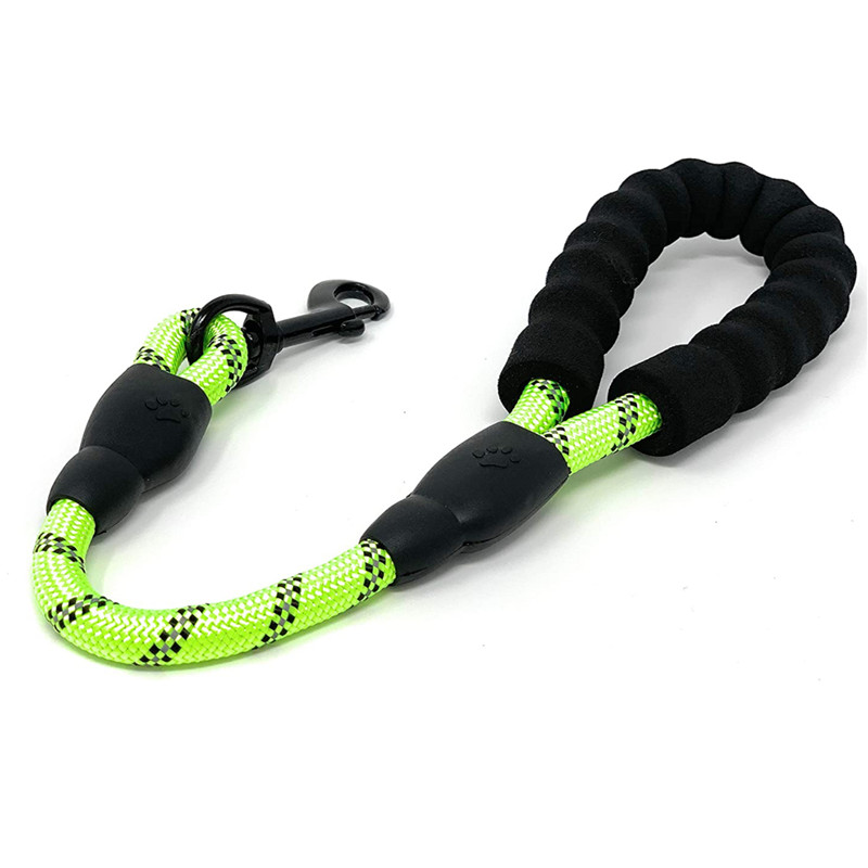 개 가죽 끈 대형 개 산책을위한 짧은 가죽 끈 반사 개 - Retractable Dog Leash 리뷰 및 가격